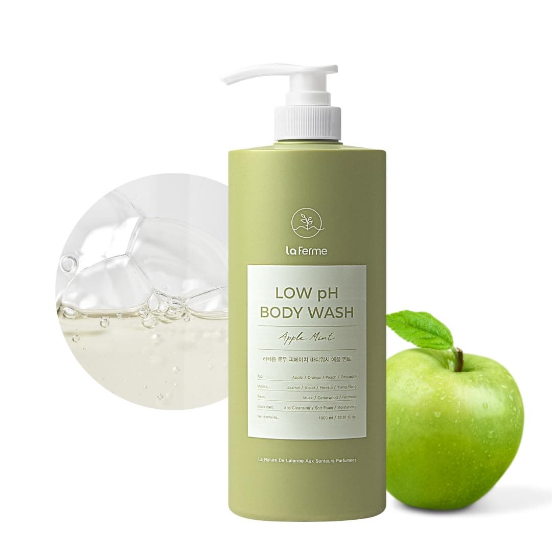 _Laferme_ Low pH Body Wash Apple Mint 1000ml